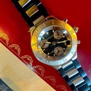 Cartier MUST 21 Swiss made Chronograph Watch